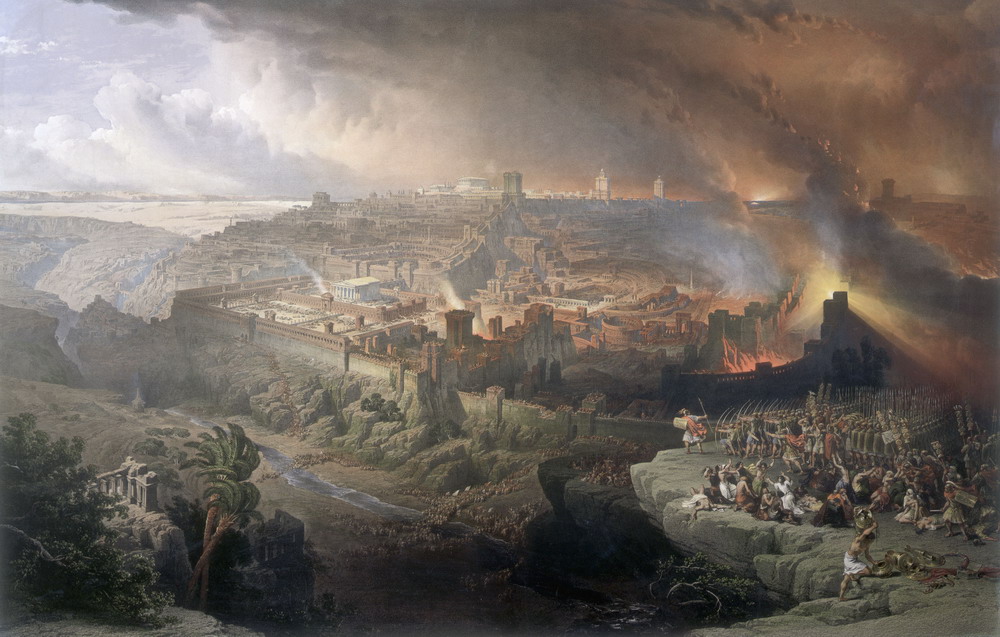 Zničenie Jeruzalemu - Ercole de' Roberti