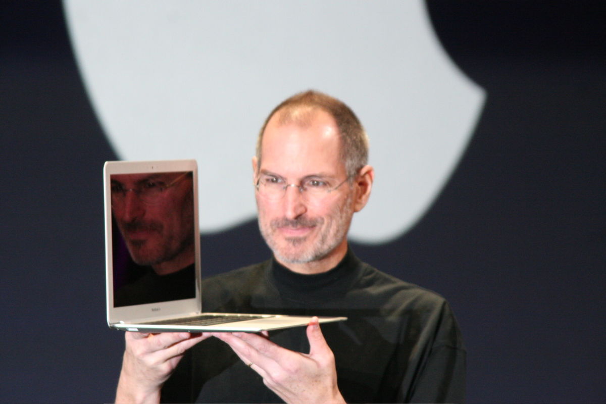 "Steve Jobs with MacBook Air" by Matthew Yohe - wikipedia.org